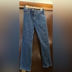 Levi's 505 Men's Regular/ Straight Jeans in Blue Denim